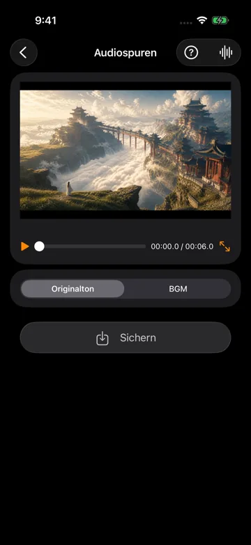 Originalton ersetzen