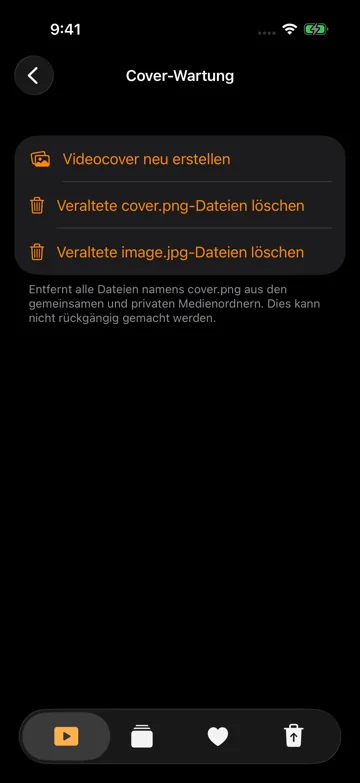 Videocover neu erstellen