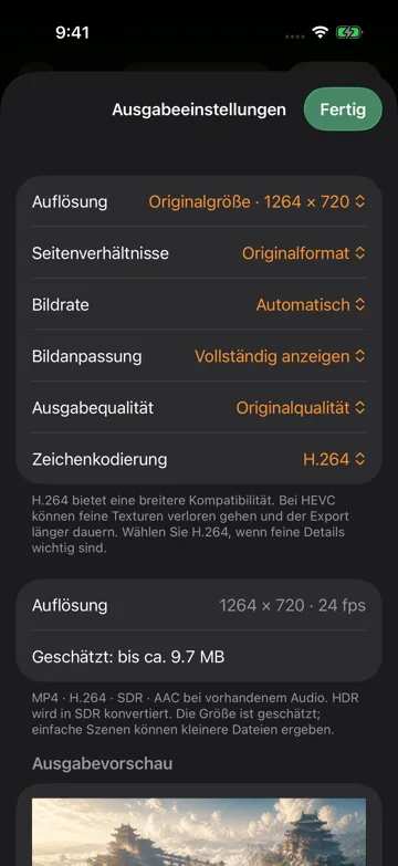 Erstellen und Prüfen