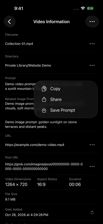 Save Prompt