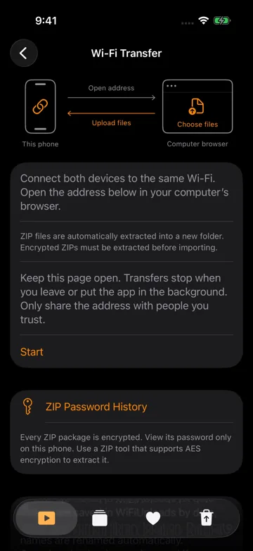 Wi-Fi Transfer