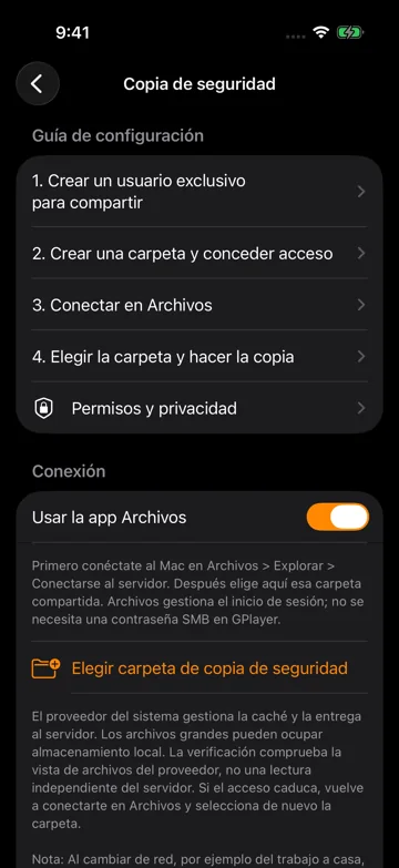 Copia de seguridad