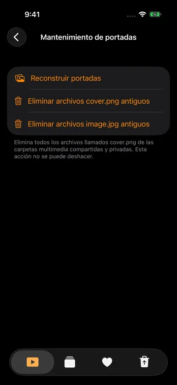Reconstruir portadas