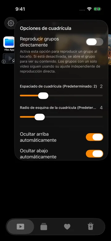 Antes: espaciado 2, esquinas 4