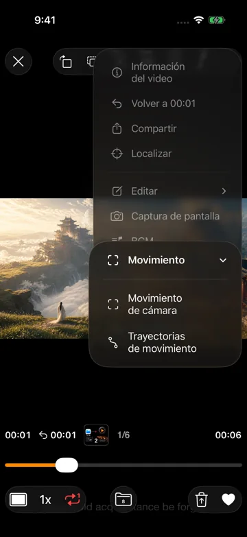 Trayectorias de movimiento