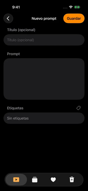 Nuevo prompt