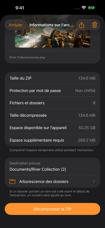 3. Retrouvez le ZIP