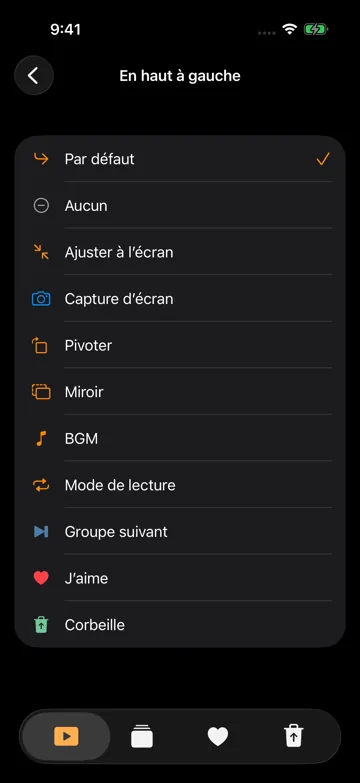 Double toucher du lecteur