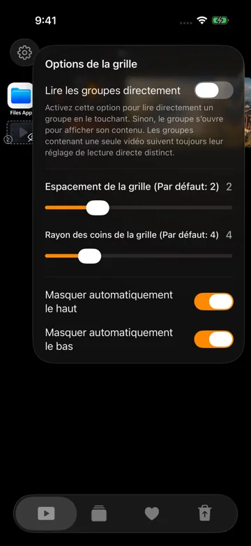 Avant : espacement 2, angles 4