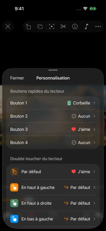 Personnalisation