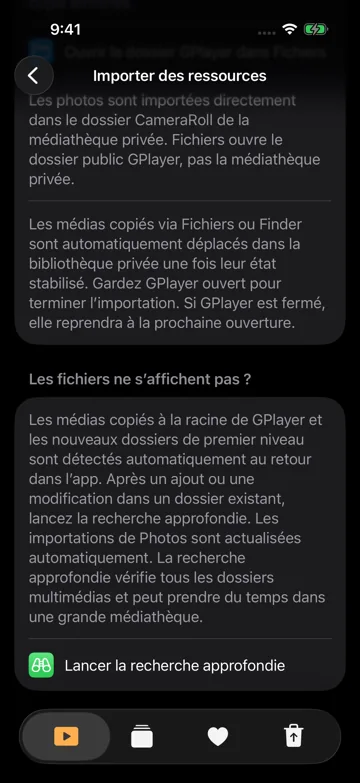 Copier avec Fichiers ou le Finder