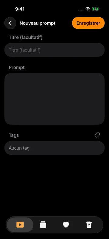 Nouveau prompt