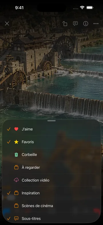 Sélectionner des vidéos