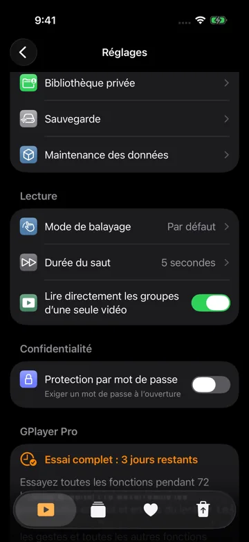 Protéger l’accès à la médiathèque