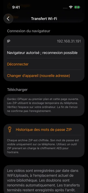 Interruptions, nettoyage et restauration