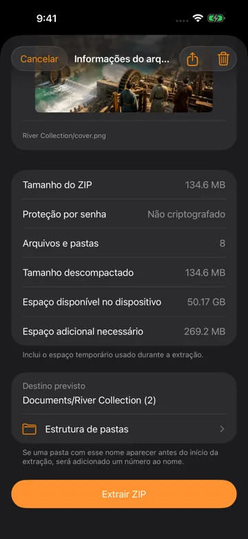 3. Encontre o ZIP