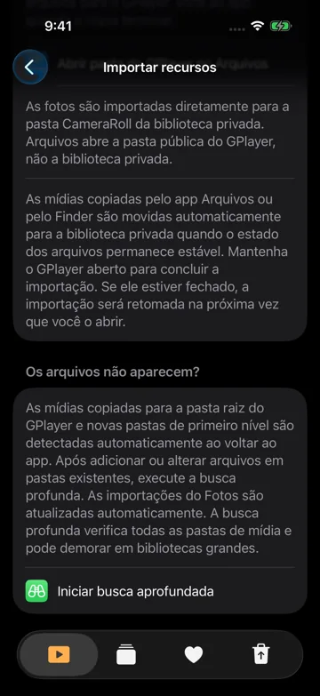 Copiar com Arquivos ou Finder