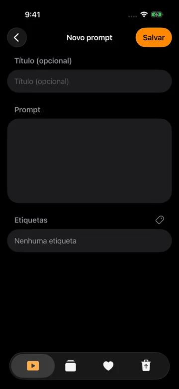 Novo prompt