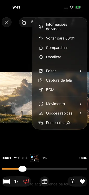 Informações do vídeo
