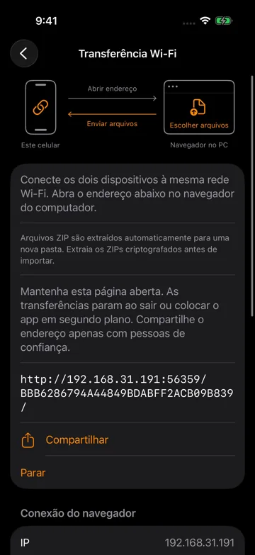 Interrupções, limpeza e restauração
